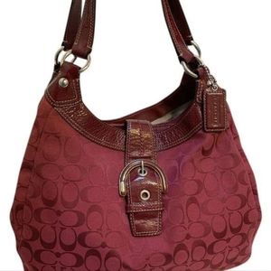 Crimson Coach Bag